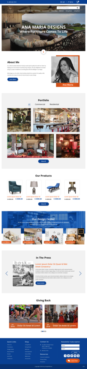 Web Design by pb for this project | Design: #18220199