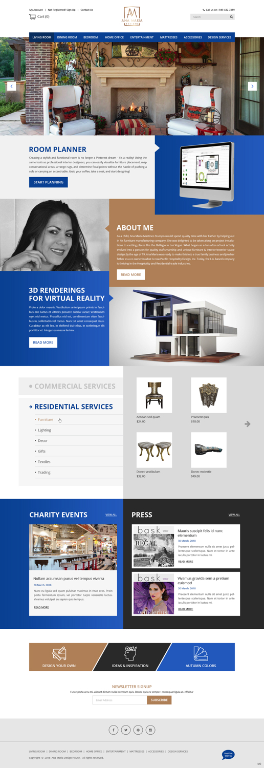 Web Design by pb for this project | Design #18220202
