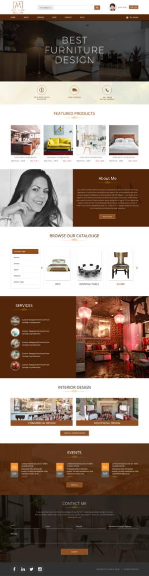 Web Design par Sujit Banerjee pour ce projet | Design #18302096