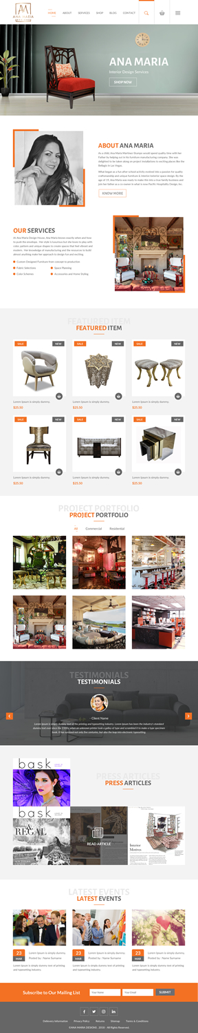 Web Design by rightway for this project | Design #18212998