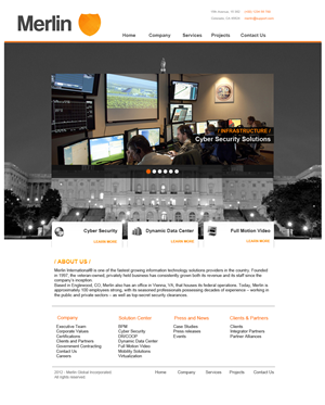 Web Design by Dussk for Merlin Global, Inc. | Design: #656663