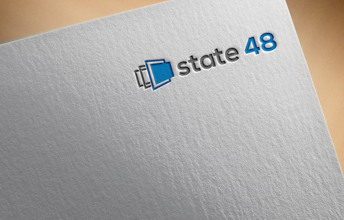 Logo Design by S Creation for State 48 glass | Design #18236020