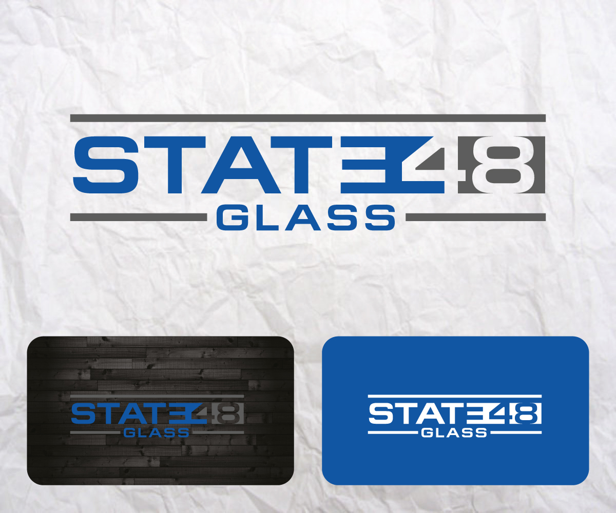 Logo Design by logooffers for State 48 glass | Design: #18361428