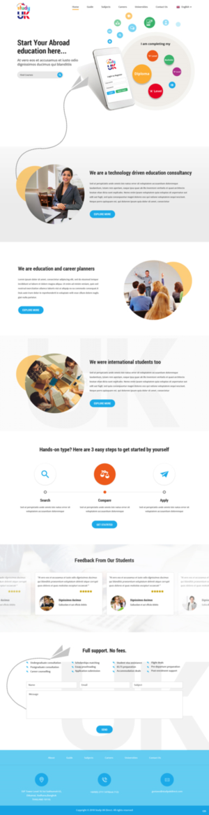 Web Design par pb pour Intelligent Ventures Corporation | Design : #18211785
