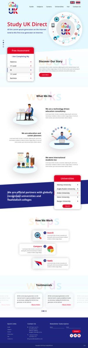 Web Design par pb pour Intelligent Ventures Corporation | Design : #18211786