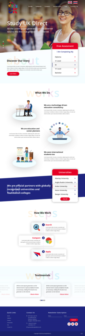 Web Design par pb pour Intelligent Ventures Corporation | Design : #18211787
