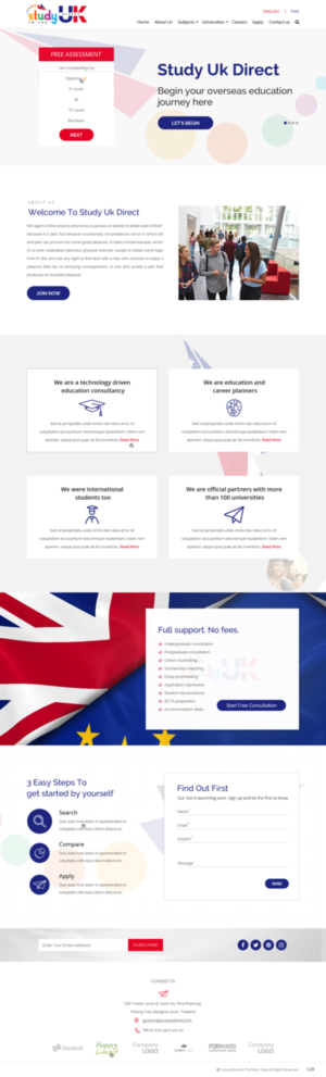 Web Design par pb pour Intelligent Ventures Corporation | Design : #18211792