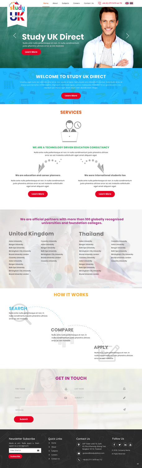 Web Design by pb for Intelligent Ventures Corporation | Design #18211793