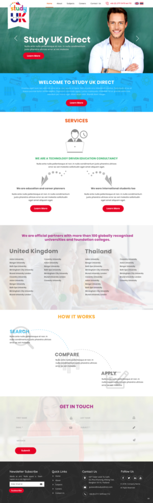 Web Design par pb pour Intelligent Ventures Corporation | Design : #18211793
