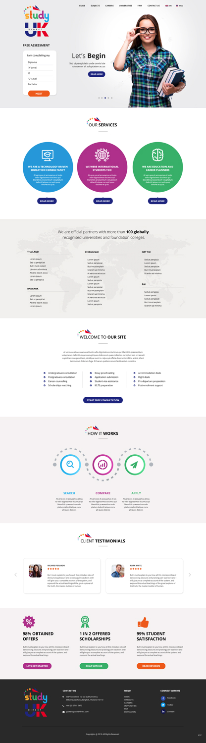 Web Design by pb for Intelligent Ventures Corporation | Design #18211796
