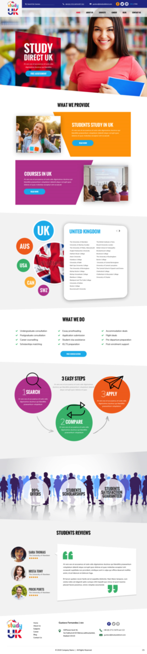 Web Design par pb pour Intelligent Ventures Corporation | Design : #18220248
