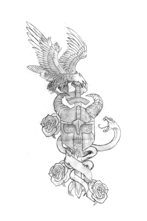 Tattoo Design by Wenfeii