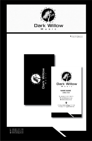 Diseño de Logo por zebronicgraphic para Dark Willow Music, LLC | Diseño: #18245300