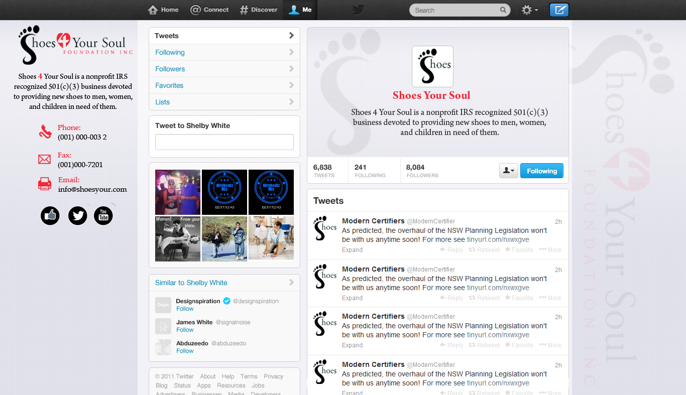 Facebook Design by Best Design Hub for Shoes 4 Your Soul Foundation Inc. | Design #2803977