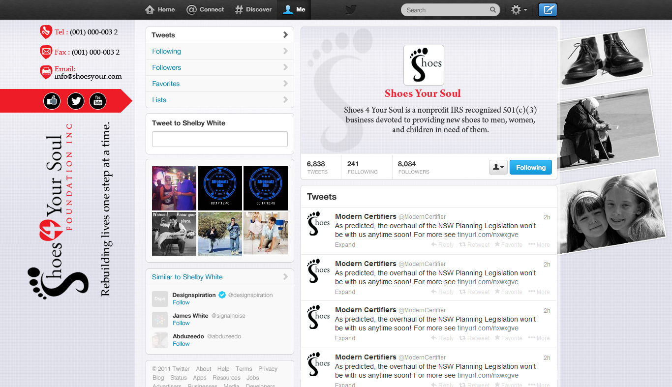Facebook Design by Best Design Hub for Shoes 4 Your Soul Foundation Inc. | Design #2804055