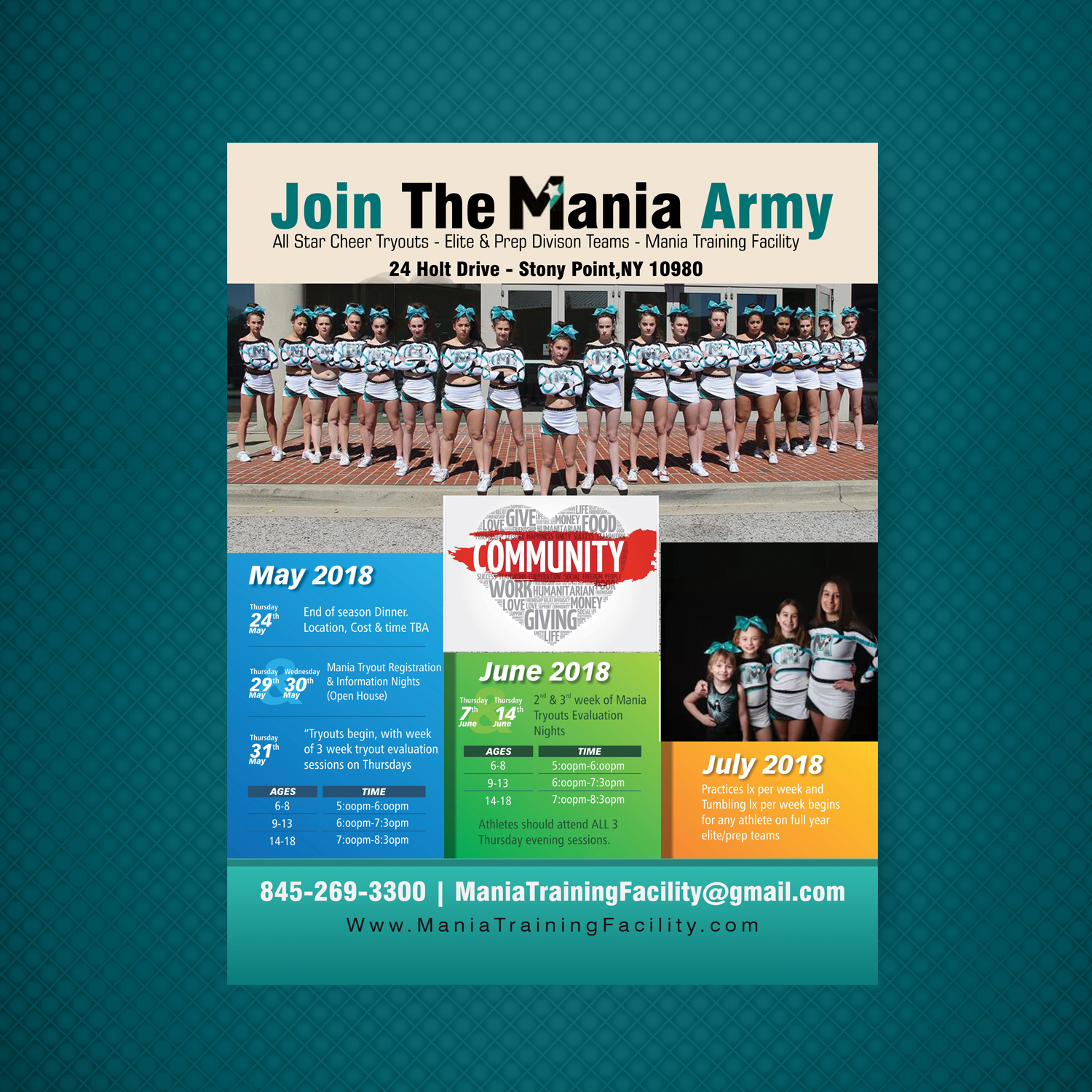 Print Design by uk for CheerMania All Stars | Design #18215612