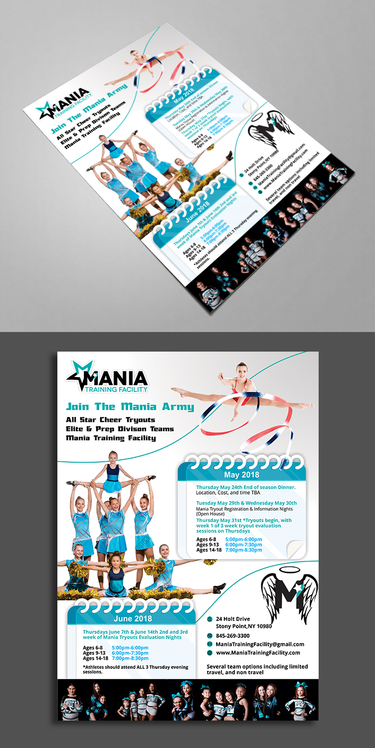 Print-Design von ecorokerz für CheerMania All Stars | Design #18208931