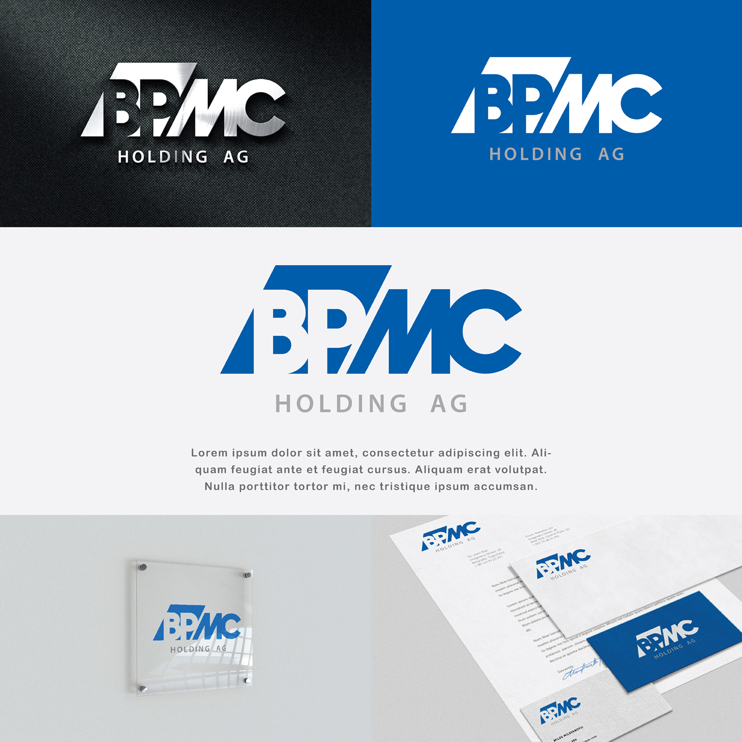 Diseño de Logo por Happy Fish Creations para BPMC Holding AG  | Diseño #18316177
