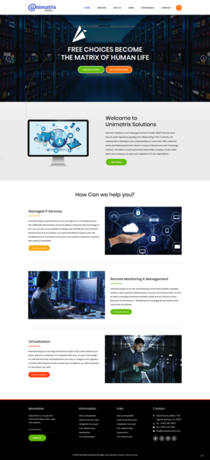 Web Design by pb for this project | Design: #18285628