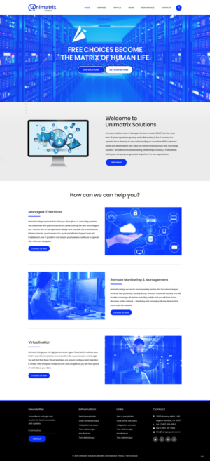 Web Design by pb for this project | Design: #18285630