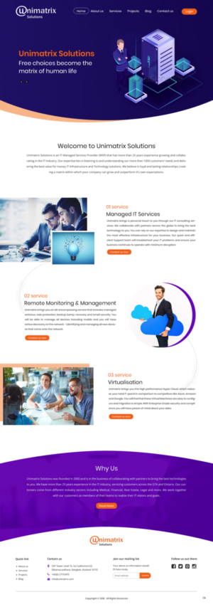 Web Design by pb for this project | Design: #18285631