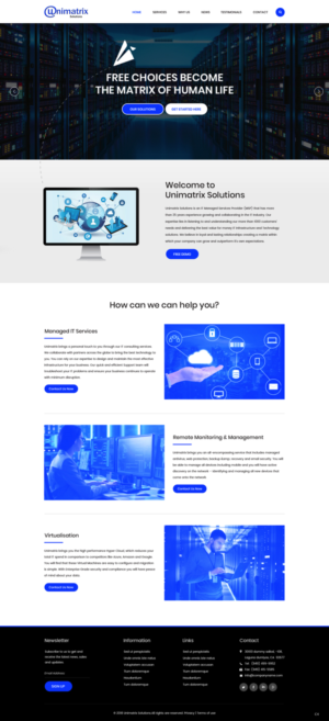 Web Design by pb for this project | Design: #18285632