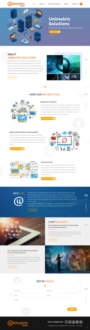 Web Design by pb for this project | Design: #18285633