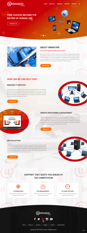Web Design by pb for this project | Design: #18285634