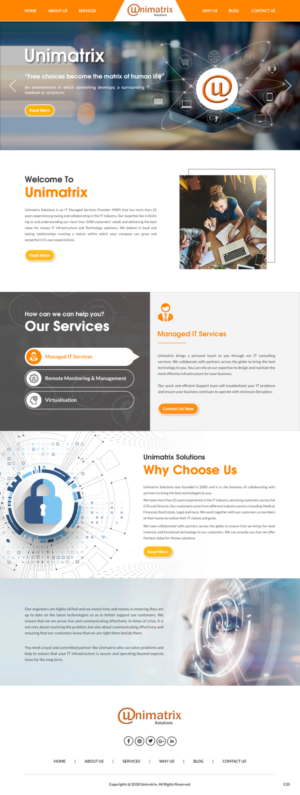 Web Design by pb for this project | Design: #18285636