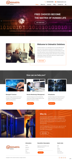 Web Design by pb for this project | Design: #18285637