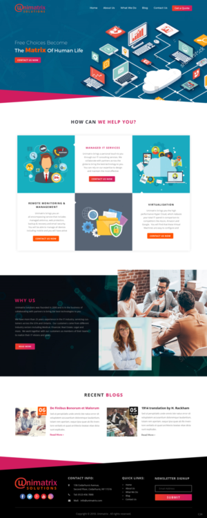 Web Design by pb for this project | Design: #18285638