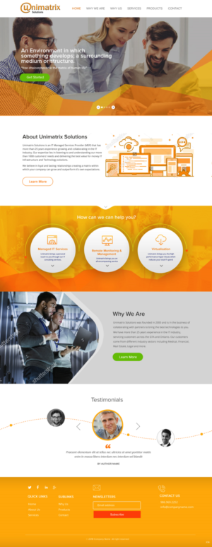 Web Design by pb for this project | Design: #18285653