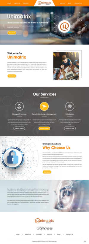 Web Design by pb for this project | Design: #18409992