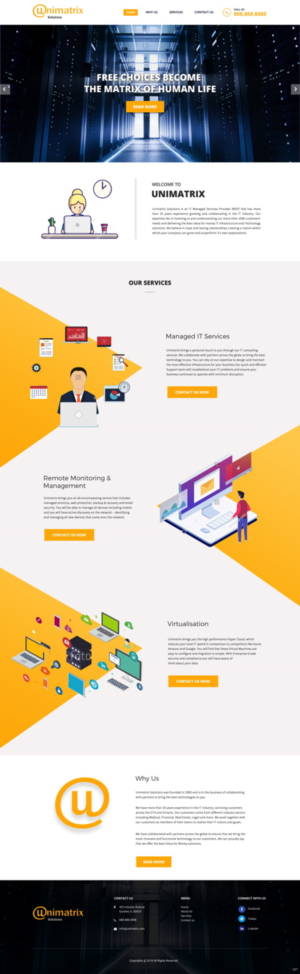 Web Design by pb for this project | Design: #18413731