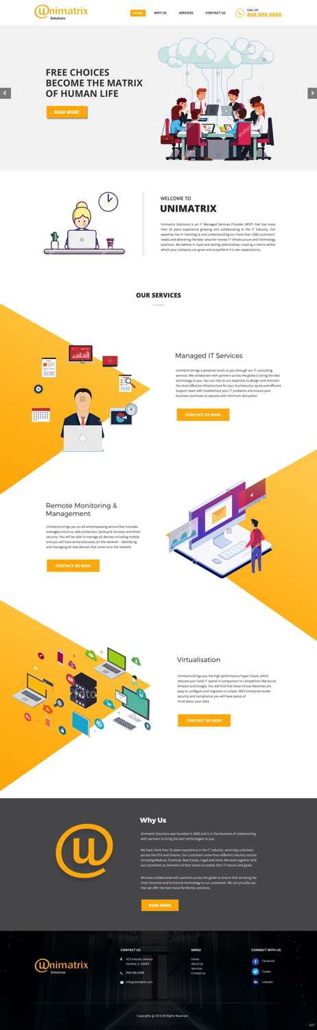 Web Design by pb for this project | Design #18413733