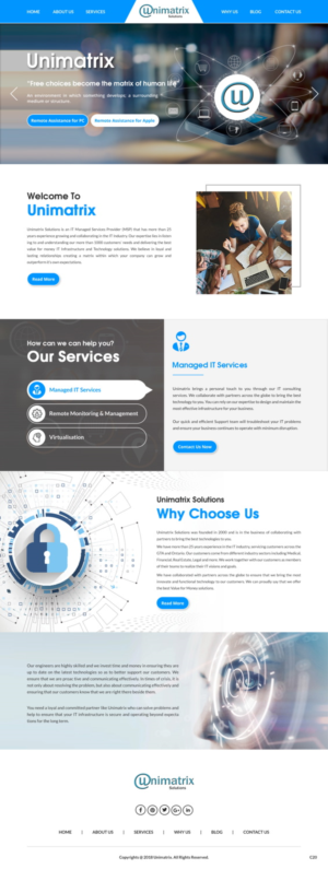 Web Design by pb for this project | Design: #18824096