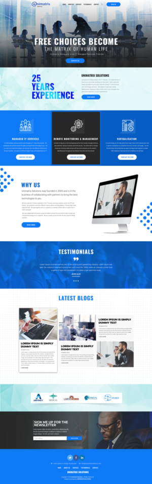 Web Design by Black Stallions Impressive Solutions for this project | Design #18301975