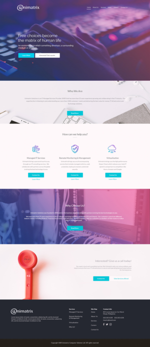 Web Design by Victor for this project | Design #18291839