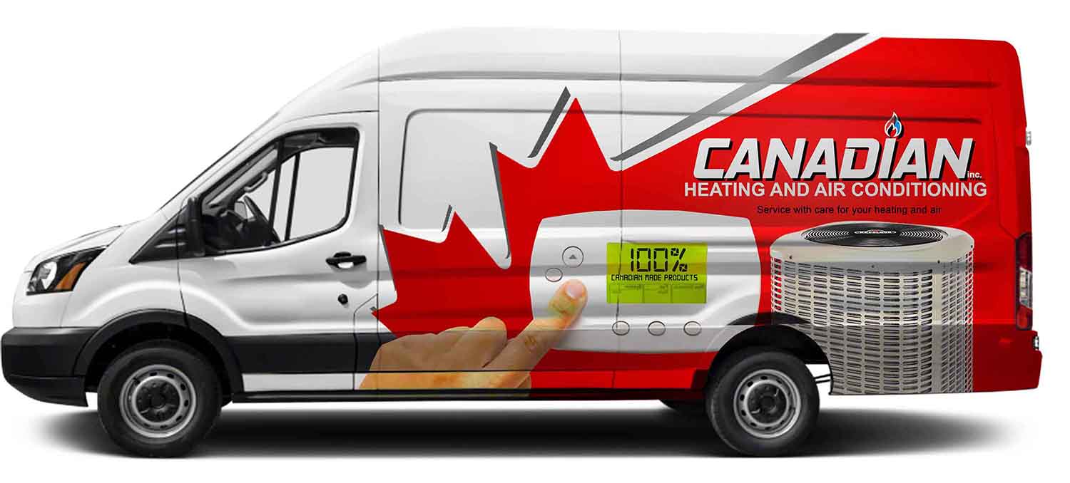 Car Wrap Design by James Sylvester for Canadian heating and air conditioning | Design #18327996
