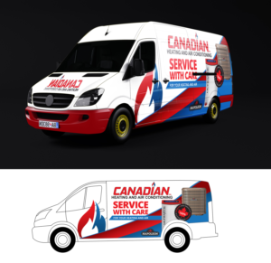 Design de Covering de Véhicule par Impressive Solutions pour Canadian heating and air conditioning | Design : #18266094