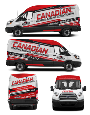 Car Wrap Design by dedenambrol for Canadian heating and air conditioning | Design: #18295536