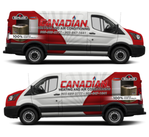 Car Wrap Design by dedenambrol for Canadian heating and air conditioning | Design: #18328656