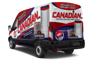 Design de Covering de Véhicule par Czeh pour Canadian heating and air conditioning | Design : #18327540