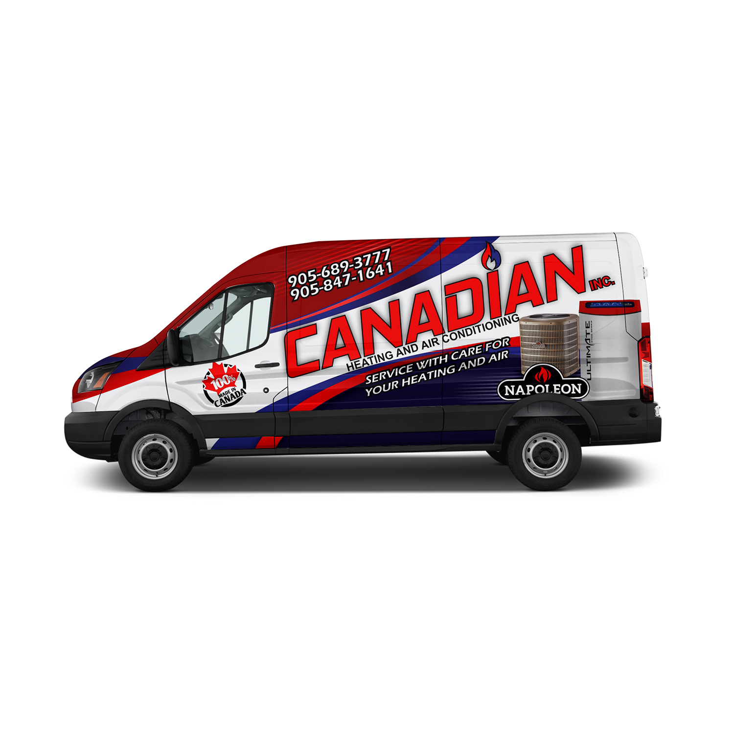 Car Wrap Design by Czeh for Canadian heating and air conditioning | Design #18347805