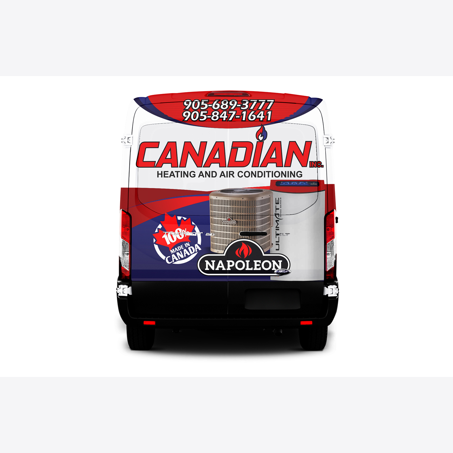 Car Wrap Design by Czeh for Canadian heating and air conditioning | Design #18347987