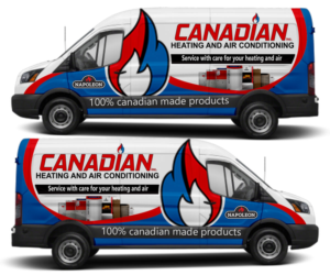 Design de Covering de Véhicule par The Faisal pour Canadian heating and air conditioning | Design : #18236413
