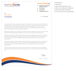 Letterhead Design by Expert Designer for this project | Design #18210654