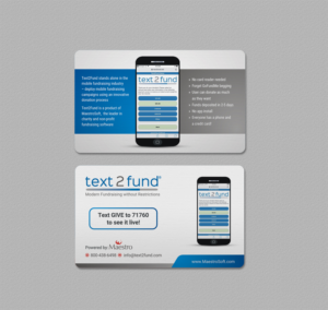 Business Card Design by INDIAN_Ashok for Maestro | Design: #18208881