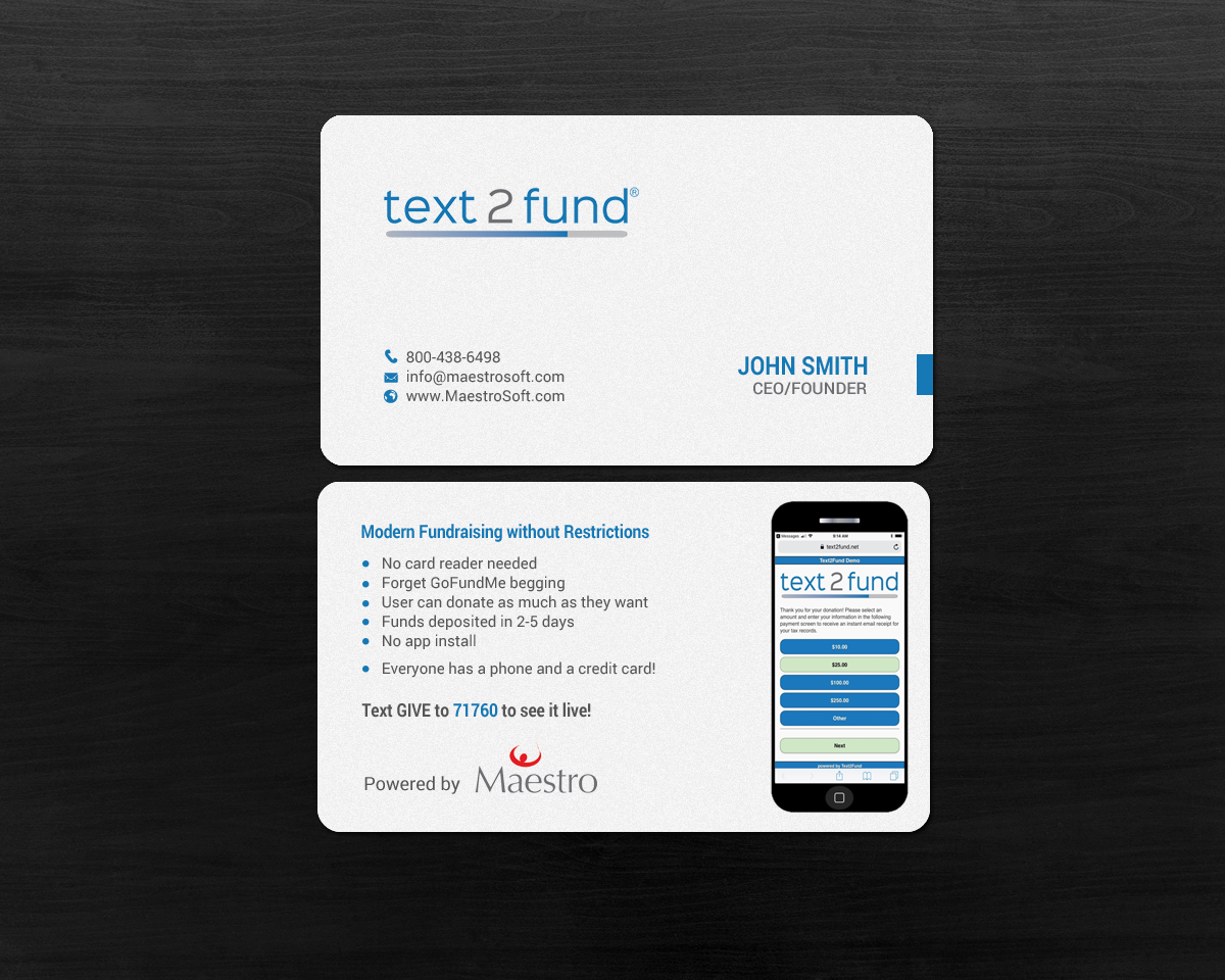 Business Card Design by chandrayaan.creative for Maestro | Design #18232109