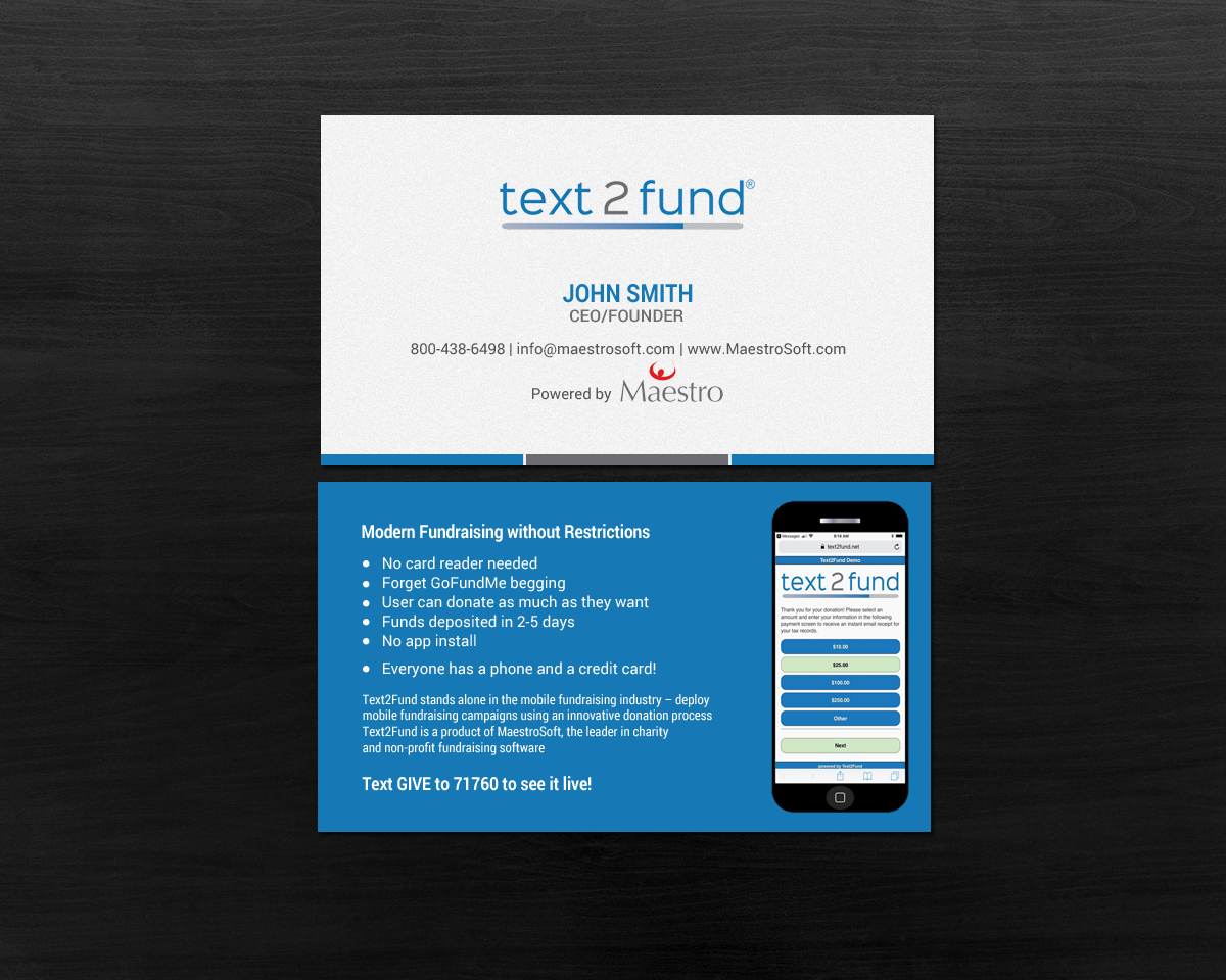 Business Card Design by chandrayaan.creative for Maestro | Design #18232112